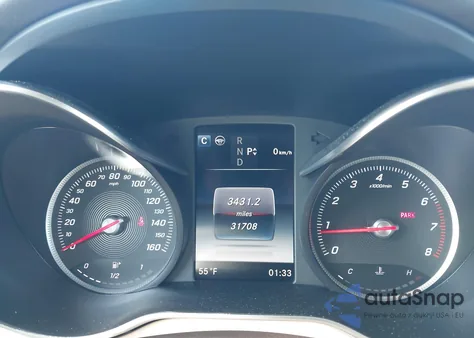 2018 Mercedes-Benz Glc 300 4Matic z USA, uszkodzony, nr VIN WDC0G4KB9JV053389